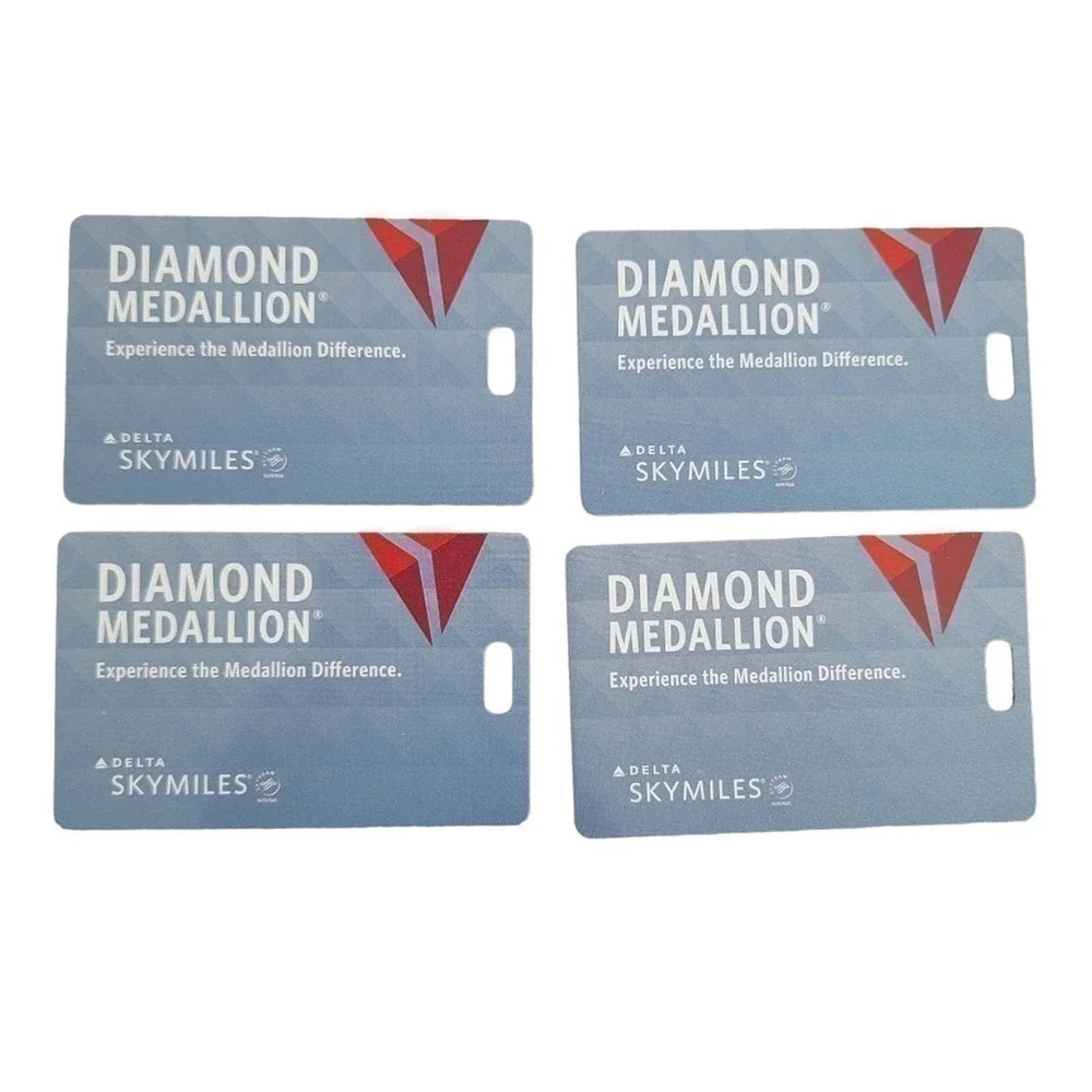 DELTA Diamond Bag - Luggage Tag NWOT
